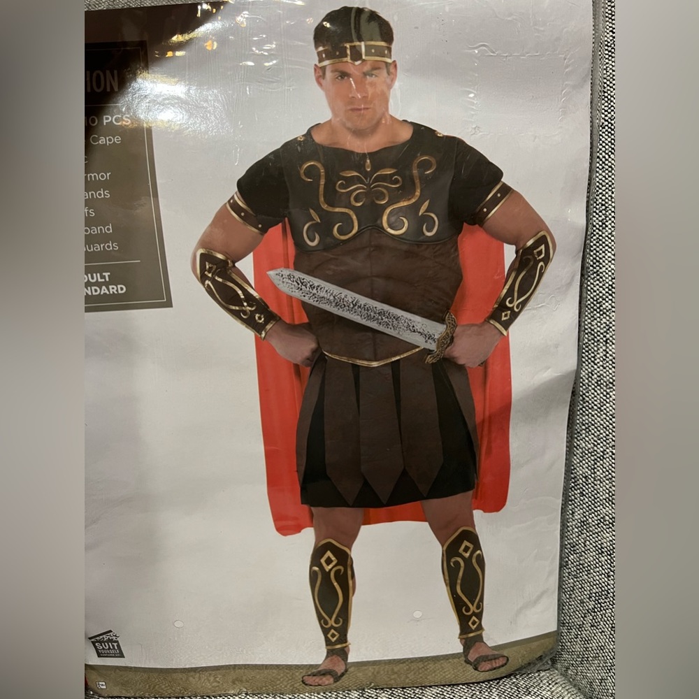 Men’s gladiator costume one size